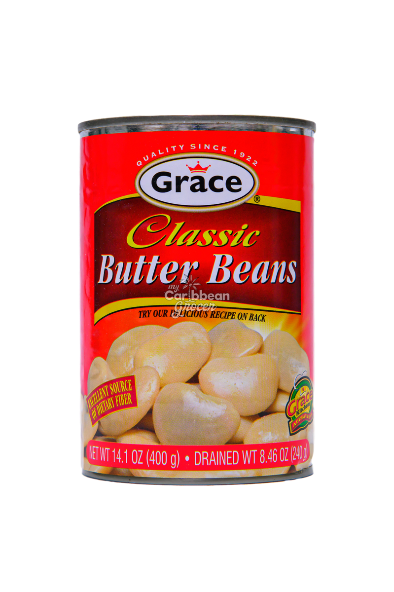 Grace Classic Butter Beans, 14.1 Oz: $2.50 | My Caribbean Grocer