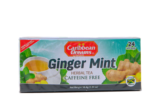 Caribbean Dreams Ginger Teas, 1.34 oz - My Caribbean Grocer