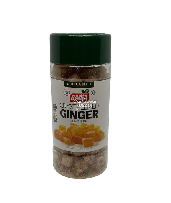 Badia Crystallized Organic Ginger, 10 oz