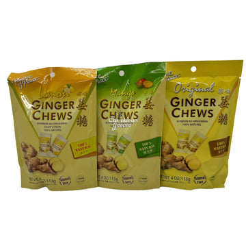 Prince of Peace Original Ginger Chews, 4 oz