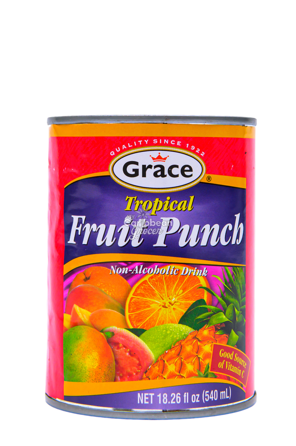 Grace Tropical Fruit Punch Drink, 18.26 fl oz