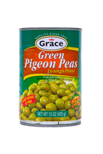 Grace Green Pigeon Peas (Gungo Peas), 15 oz
