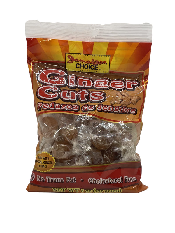 Jamaican Choice Ginger Cuts, 8 oz