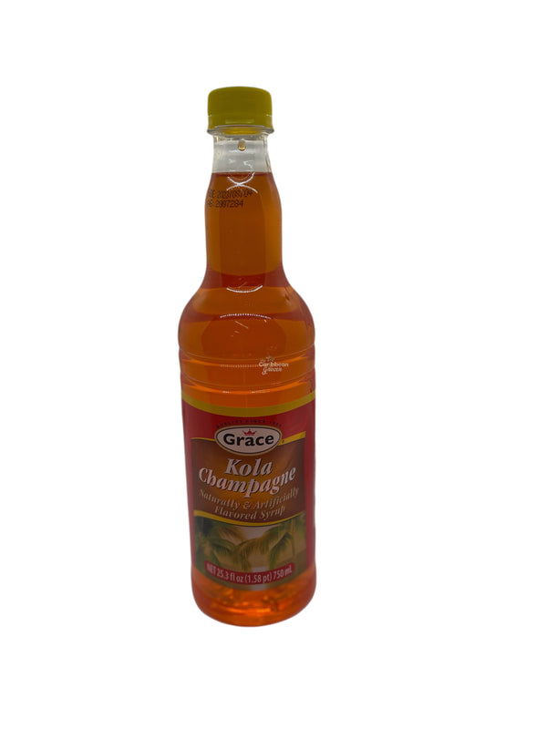 Grace Flavored Syrups, 25.3 fl oz
